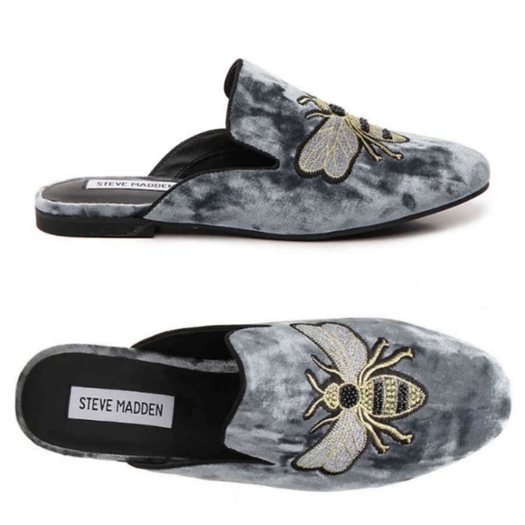 Steve Madden Shoes - Steve Madden Hugh Velvet Mule Size 8.5